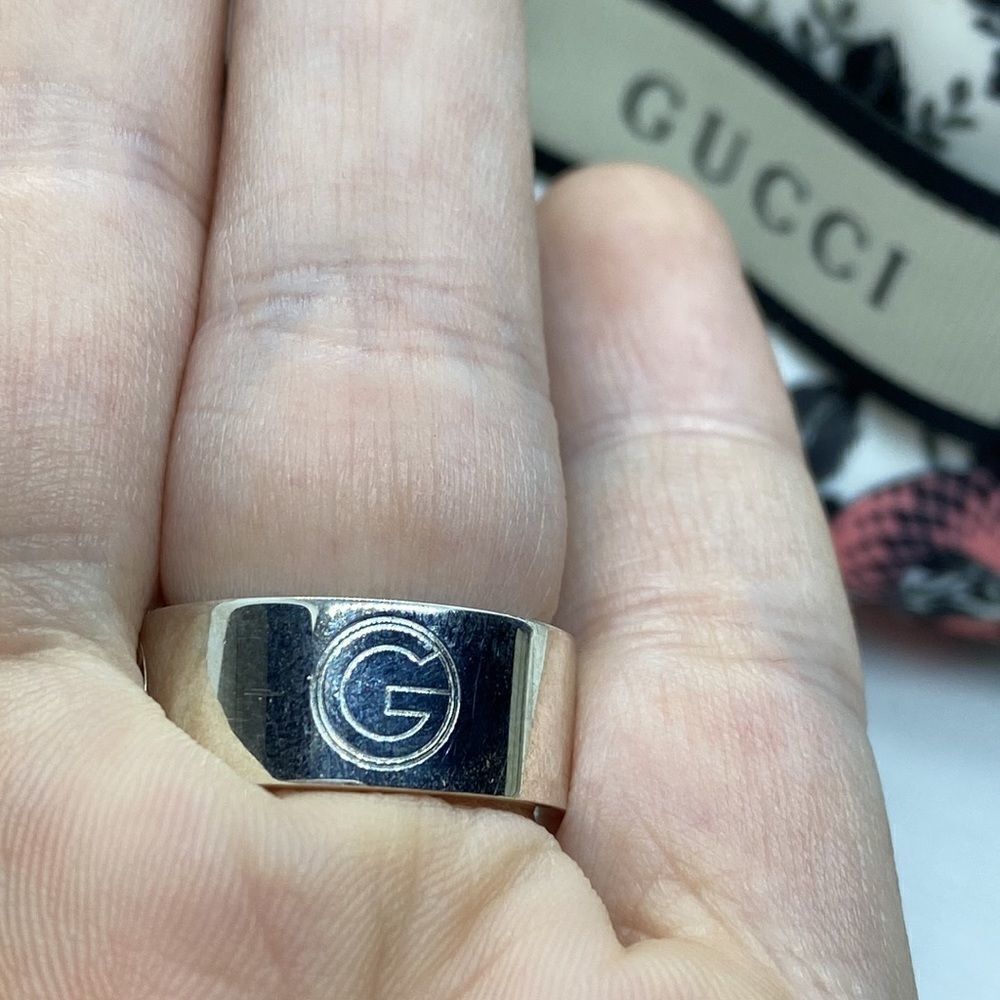 💛 Authentic Gucci G Ring - Picture 5 of 6